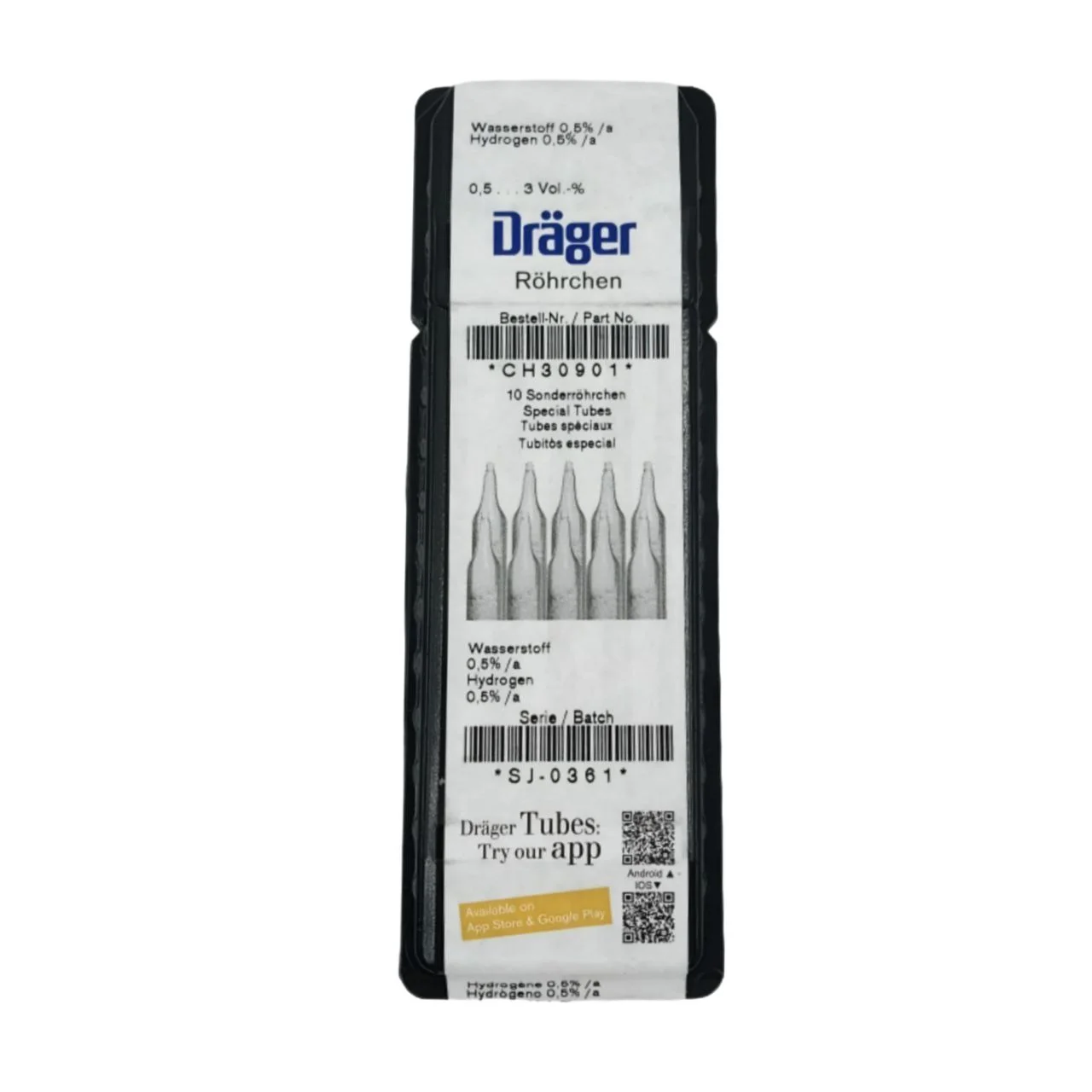Газоизмерительные трубки Draeger Rohrchen CH30901